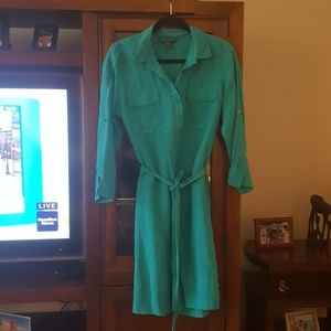 Tommy Bahama linen shirt dress